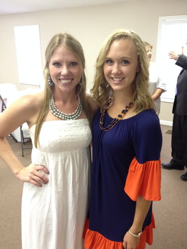 Sunday Morning Church Recognition. Check out those Life Beads!