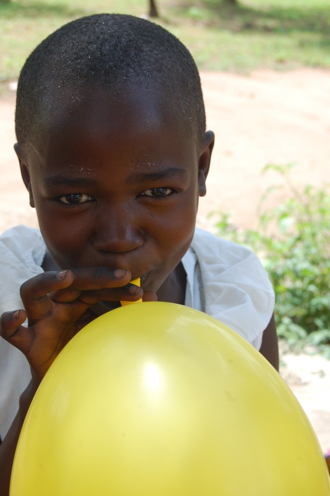 Winnie at Recreation time at Abaana's Hope