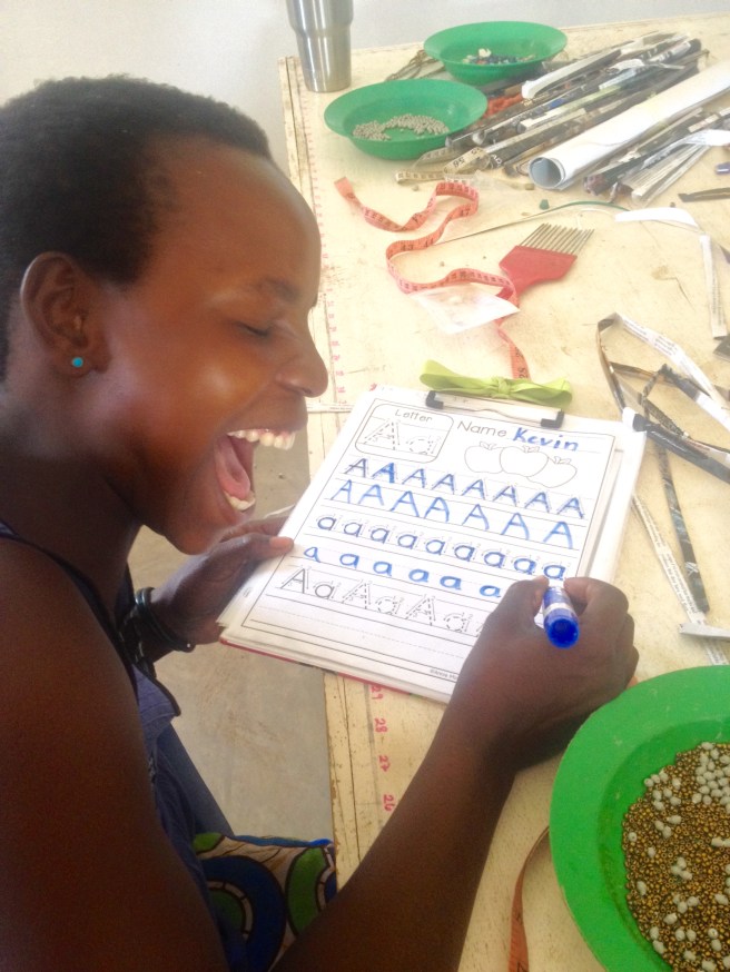 K is excited to learn!